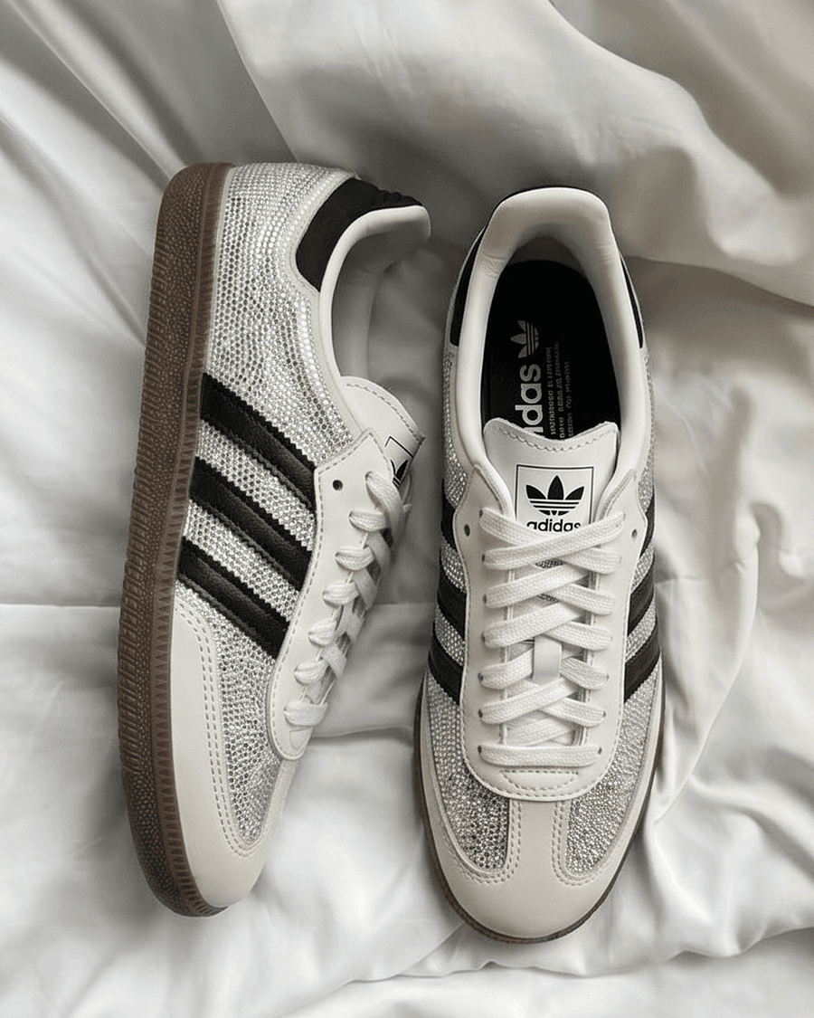 Samba Rhinestone | Blanco