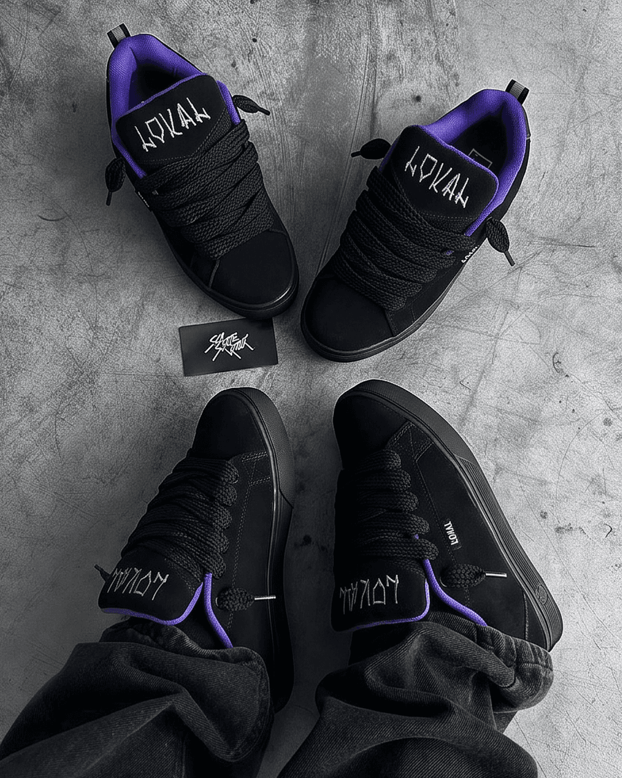 Tag Skate | Negro Morado